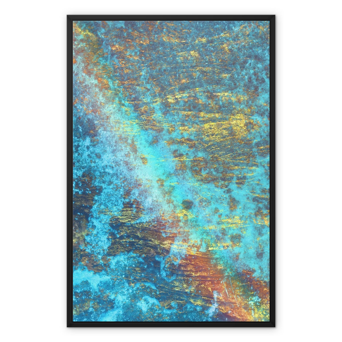 Ocean Gold | Framed Canvas