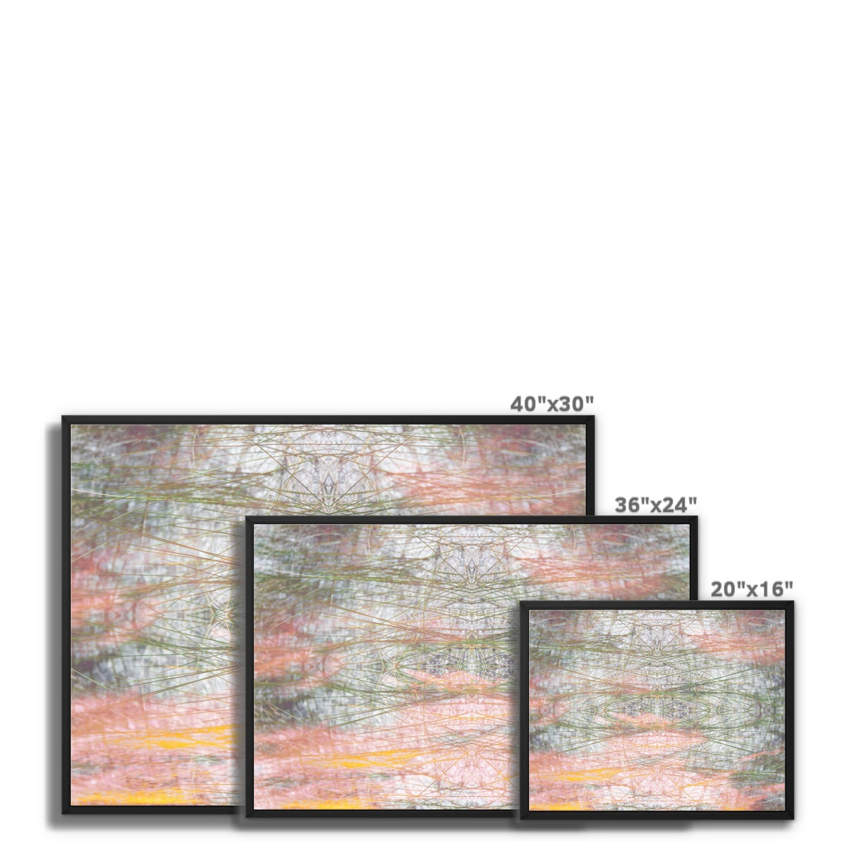 Energy Field | Framed Canvas